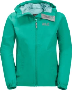 Jack Wolfskin Flaze Jas Kinderen, Groen