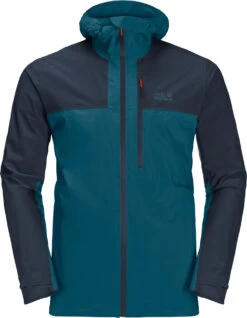 Jack Wolfskin Go Hike Jas Heren, Blauw