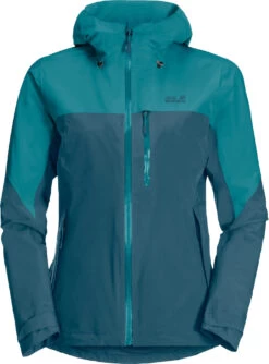 Jack Wolfskin Go Hike Jas Dames, Blauw