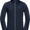 Jack Wolfskin Go Hike Softshell Jas Heren, Blauw -Winter Mode Winkel jack wolfskin go hike softshell jacket men night blue 1
