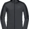 Jack Wolfskin Go Hike Softshell Jas Heren, Grijs -Winter Mode Winkel jack wolfskin go hike softshell jacket men phantom 1