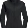 Jack Wolfskin Go Hike Softshell Jas Dames, Zwart -Winter Mode Winkel jack wolfskin go hike softshell jacket women black 1