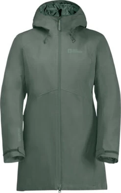 Jack Wolfskin Heidelstein Geïsoleerde Jas Dames, Groen