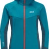 Jack Wolfskin Hydro Grid Fleece Jas Dames, Blauw -Winter Mode Winkel jack wolfskin hydro grid fleece jacket women freshwater blue 1