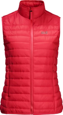 Jack Wolfskin JWP Vest Dames, Rood