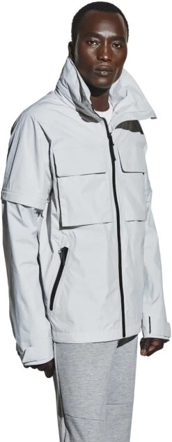 Jack Wolfskin Karoo Jas Heren, Grijs