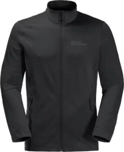 Jack Wolfskin Kolbenberg FZ Jasje Heren, Zwart