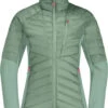 Jack Wolfskin Nebelhorn Down Hybride Dames, Groen