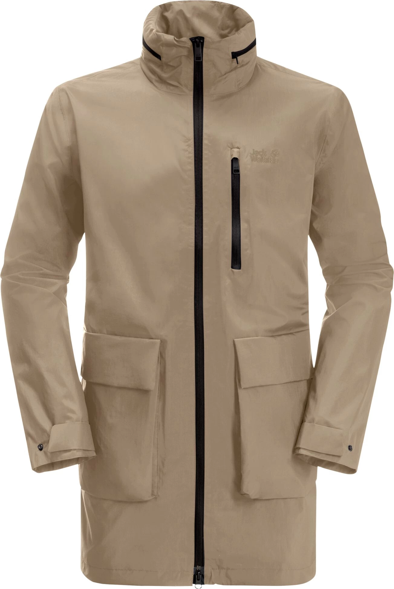 Jack Wolfskin Norden Port Parka Heren, Beige 3 Jack Wolfskin Norden Port Parka Heren, Beige