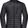 Jack Wolfskin Routeburn Pro Geïsoleerde Jas Heren, Zwart -Winter Mode Winkel jack wolfskin routeburn pro insulated jacket men black 1