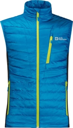 Jack Wolfskin Routeburn Pro Geïsoleerd Vest Heren, Blauw