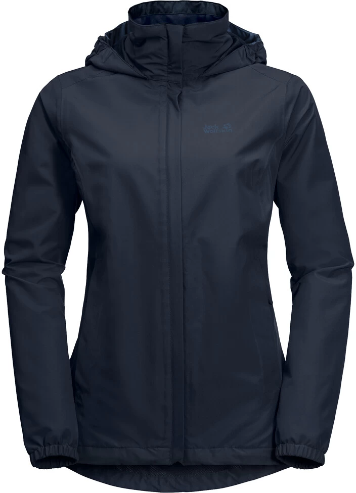 Jack Wolfskin Stormy Point Jas Dames, Blauw 3 Jack Wolfskin Stormy Point Jas Dames, Blauw