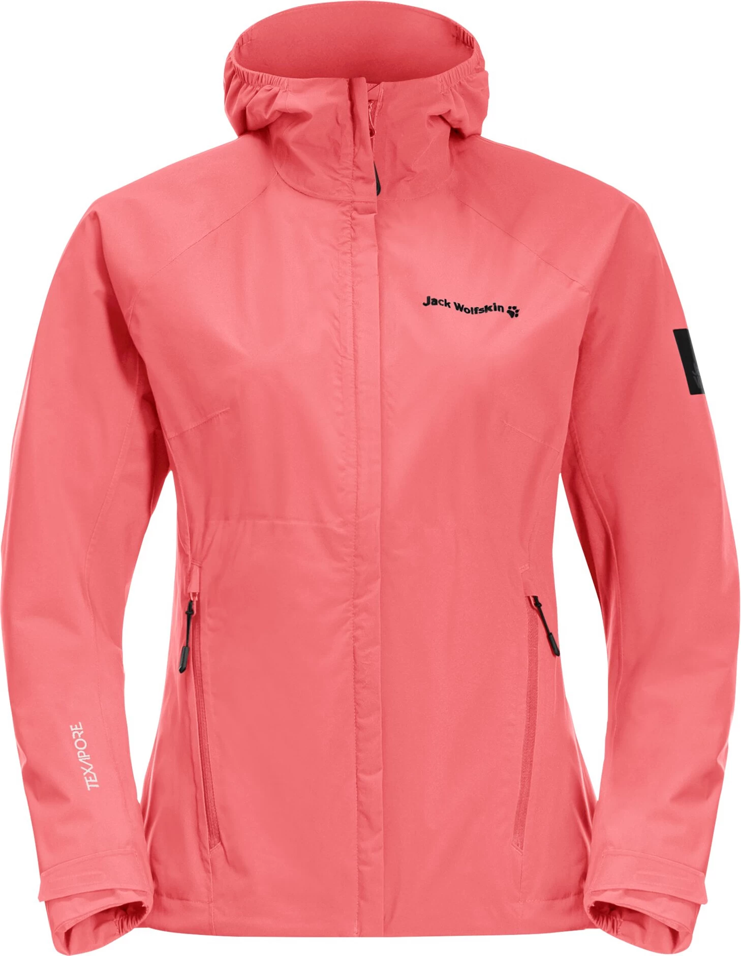 Jack Wolfskin Tasman Peak Jas Dames, Rood 3 Jack Wolfskin Tasman Peak Jas Dames, Rood