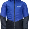 Jack Wolfskin Trios Jas Kinderen, Blauw 2 Jack Wolfskin Trios Jas Kinderen, Blauw -Winter Mode Winkel jack wolfskin trios jacket kids active blue 1