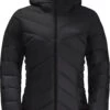 Jack Wolfskin Tundra Dons Hoody Dames, Zwart 1 Jack Wolfskin Tundra Dons Hoody Dames, Zwart -Winter Mode Winkel jack wolfskin tundra down hoody women black 1