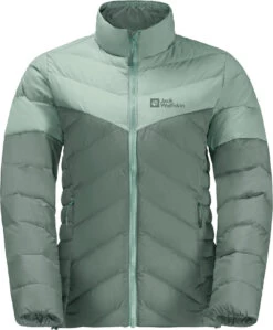 Jack Wolfskin Tundra Donsjack Dames, Groen