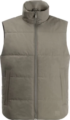 Jack Wolfskin White Frost Vest Heren, Olijf