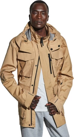 Jack Wolfskin Zagora Jas Heren, Beige