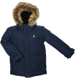 Kamik Aden Bontkraag Parka Meisjes, Blauw