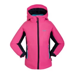 Kamik Brooke Rain Jacket Girls, Rood/blauw