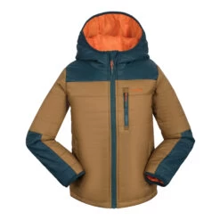 Kamik Canyon Jacket Boys, Bruin/blauw