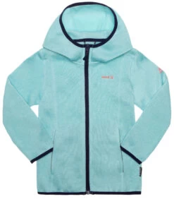 Kamik Dakota Gebreide Fleece Jas Meisjes, Turquoise