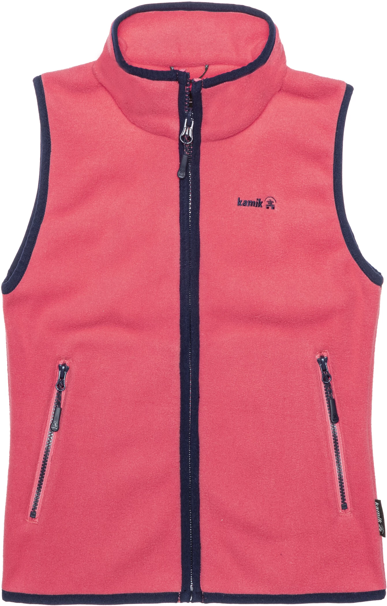 Kamik Dawn Polarfleece Vest Meisjes, Rood 3 Kamik Dawn Polarfleece Vest Meisjes, Rood