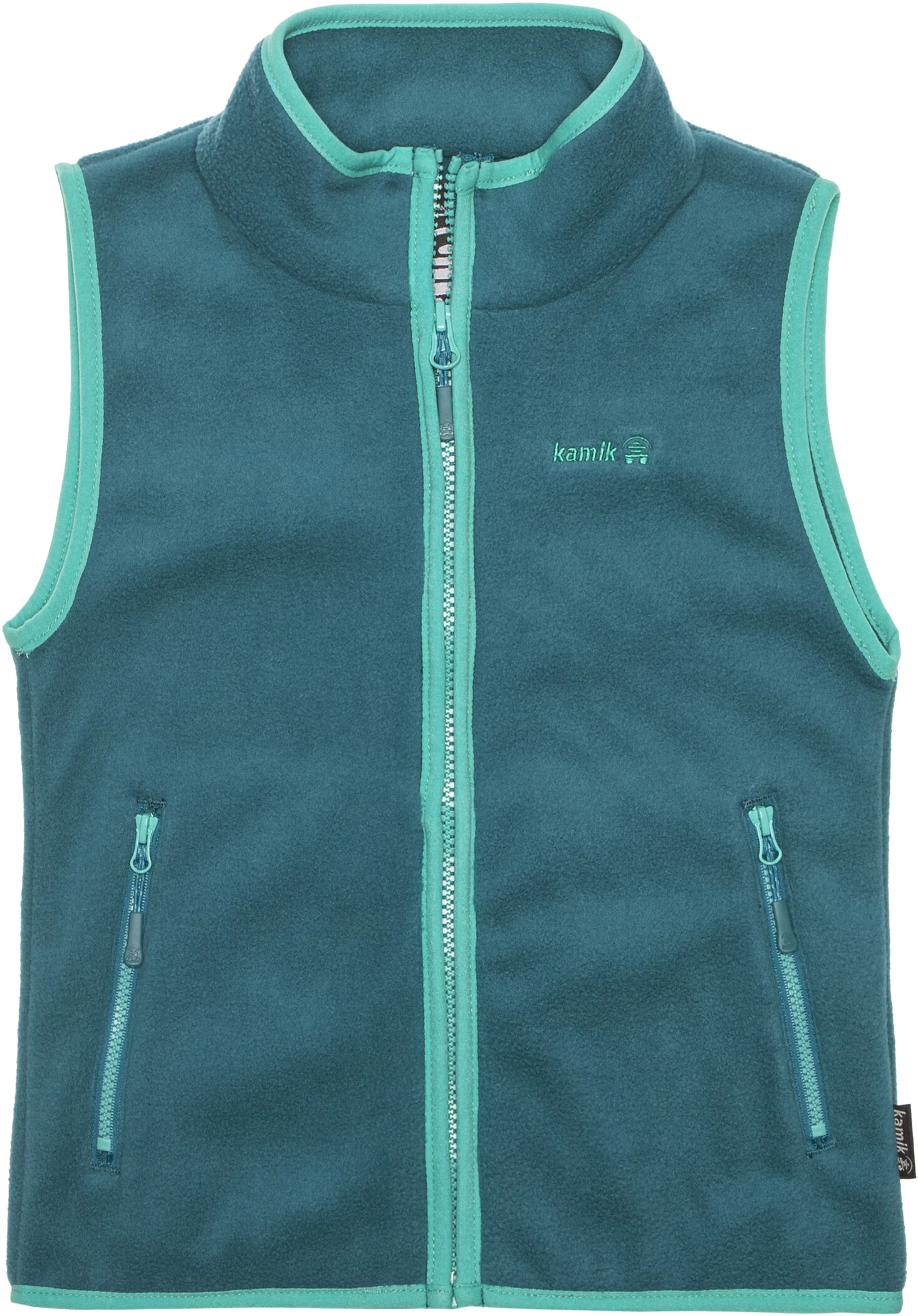 Kamik Dawn Polarfleece Vest Meisjes, Petrol 3 Kamik Dawn Polarfleece Vest Meisjes, Petrol