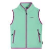 Kamik Dawn Polarfleece Vest Meisjes, Turquoise -Winter Mode Winkel kamik dawn polarfleece vest girls cabbage orchid 1