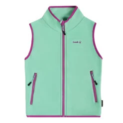 Kamik Dawn Polarfleece Vest Meisjes, Turquoise