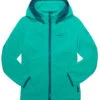 Kamik Faye Softshell Jas Meisjes, Turquoise -Winter Mode Winkel kamik faye softshell jacket girls lagoon harbor 1