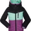 Kamik Harley Jacket Girls, Zwart/violet