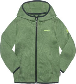 Kamik River Gebreide Fleece Jas Jongens, Groen
