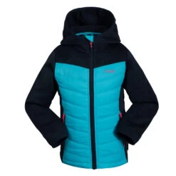 Kamik Willow Hybrid Fleece Jacket Girls, Blauw