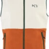 Kari Traa Ane Fleece Vest Dames, Wit/oranje 2 Kari Traa Ane Fleece Vest Dames, Wit/oranje -Winter Mode Winkel kari traa ane fleece vest women cotta 1