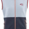 Kari Traa Ane Fleece Vest Dames, Blauw 1 Kari Traa Ane Fleece Vest Dames, Blauw -Winter Mode Winkel kari traa ane fleece vest women misty 1
