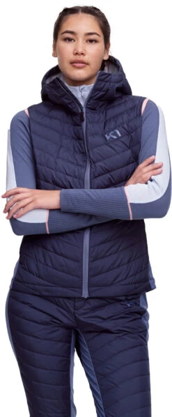 Kari Traa Eva Dons Vest Dames, Blauw