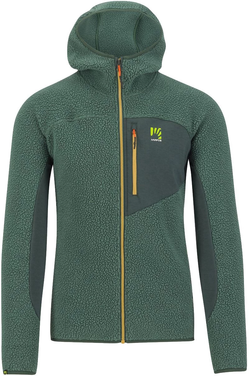 Karpos 80's Fleece Hoodie Heren, Groen 3 Karpos 80's Fleece Hoodie Heren, Groen