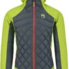 Karpos Lastei Active Plus Jas Heren, Groen/grijs -Winter Mode Winkel karpos lastei active plus jacket men dark slate lime green 1