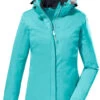 Killtec Kos 133 Jas Dames, Turquoise 2 Killtec Kos 133 Jas Dames, Turquoise -Winter Mode Winkel killtec kos 133 jacket women aqua 1