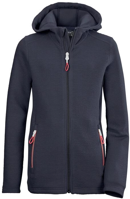Killtec Kos 52 Fleece Jas Meisjes, Blauw 3 Killtec Kos 52 Fleece Jas Meisjes, Blauw