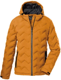 Killtec KOW 119 Gewatteerde Jas Heren, Oranje