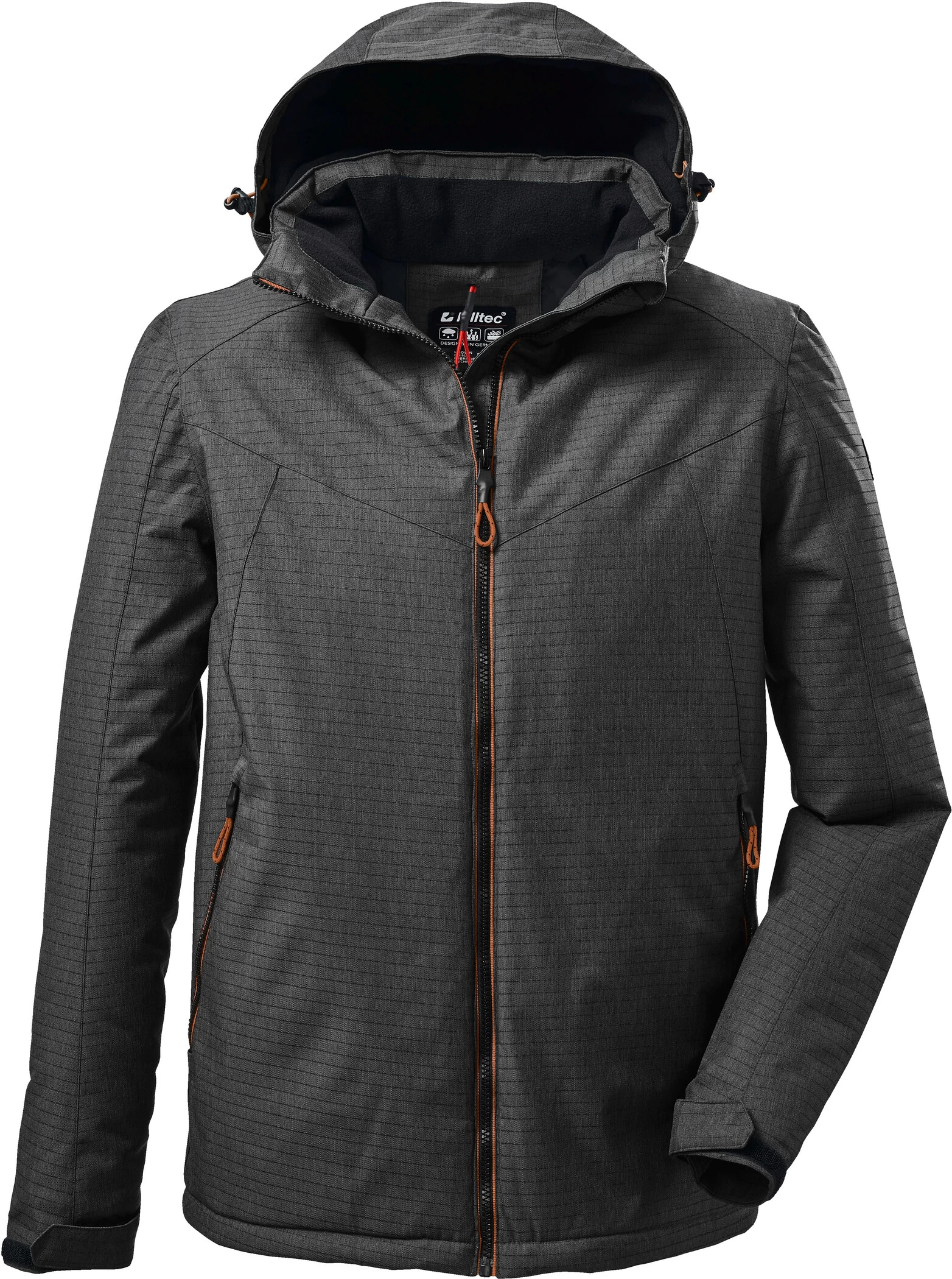 Killtec KOW 143 Jas Heren, Grijs 3 Killtec KOW 143 Jas Heren, Grijs