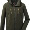 Killtec KOW 163 Softshell Jas Heren, Olijf -Winter Mode Winkel killtec kow 163 softshell jacket men dark olive 1