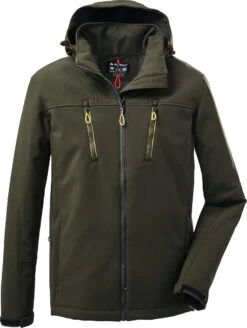 Killtec KOW 163 Softshell Jas Heren, Olijf