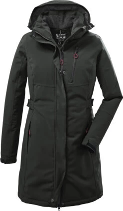 Killtec KOW 165 Parka Dames, Olijf