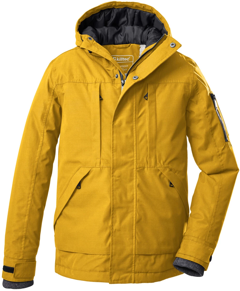 Killtec KOW 189 Jas Jongens, Geel 3 Killtec KOW 189 Jas Jongens, Geel