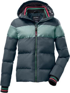 Killtec KOW 192 Gewatteerde Jas Meisjes, Groen