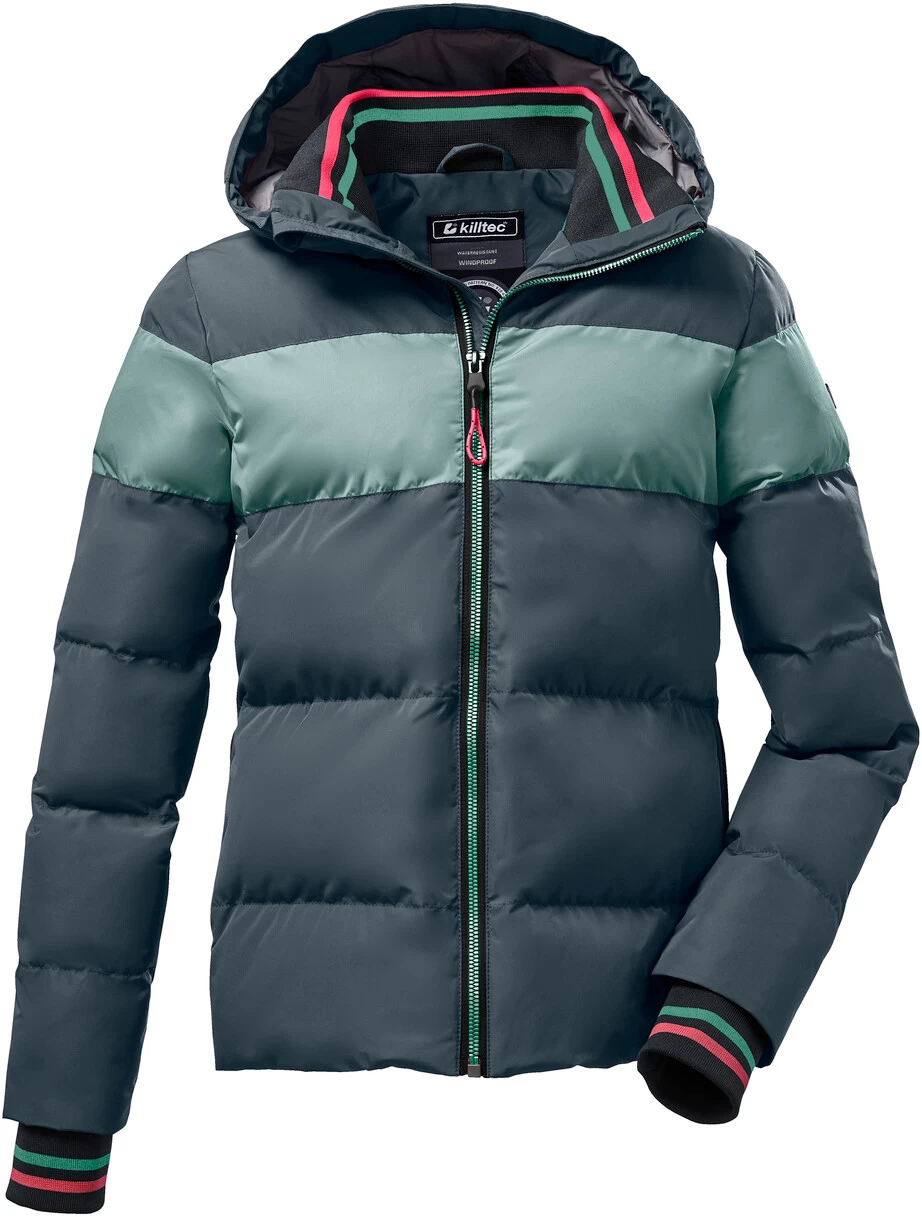 Killtec KOW 192 Gewatteerde Jas Meisjes, Groen 3 Killtec KOW 192 Gewatteerde Jas Meisjes, Groen