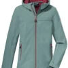 Killtec KOW 194 Softshell Jas Meisjes, Turquoise -Winter Mode Winkel killtec kow 194 softshell jacket girls aqua verde 1
